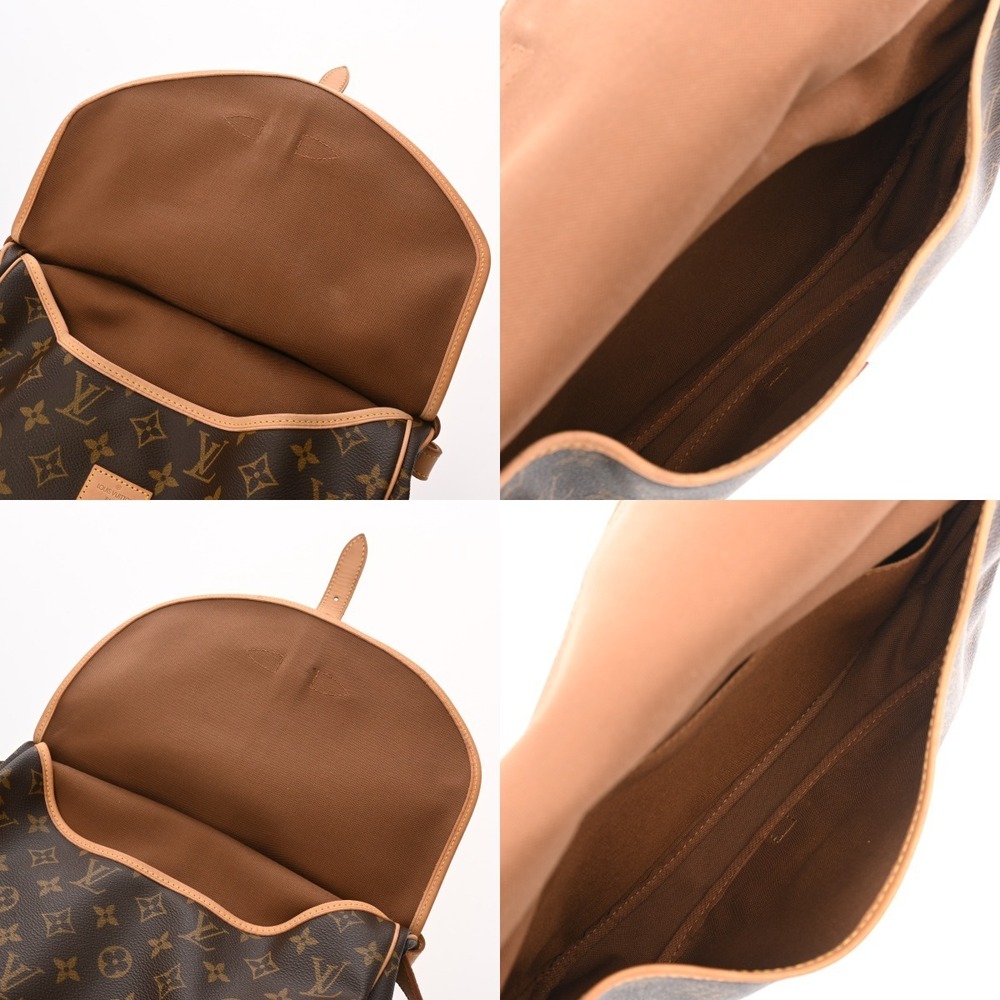 Louis Vuitton Saumur Canvas Monogram Brown Shoulder Bag - Picture 9 of 10